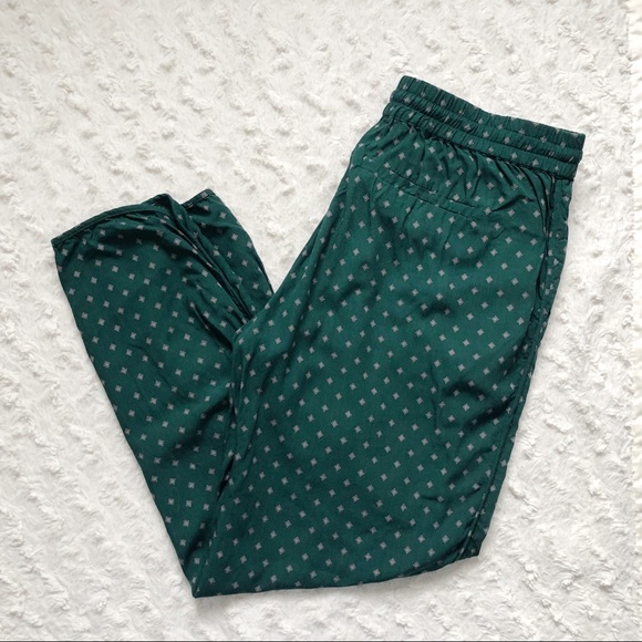 Madewell Pants - Madewell Track Trousers in Foulard Dot